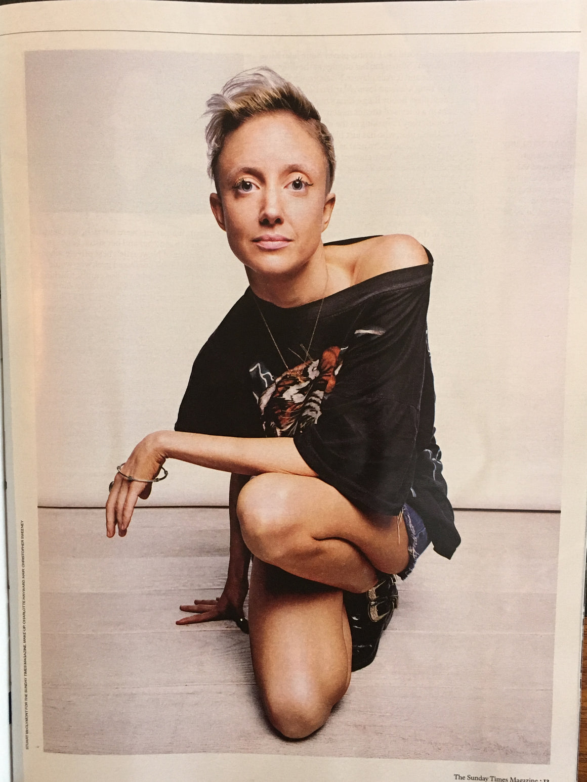 UK Sunday Times Magazine October 2017 Andrea Riseborough Ernest Cole John Green