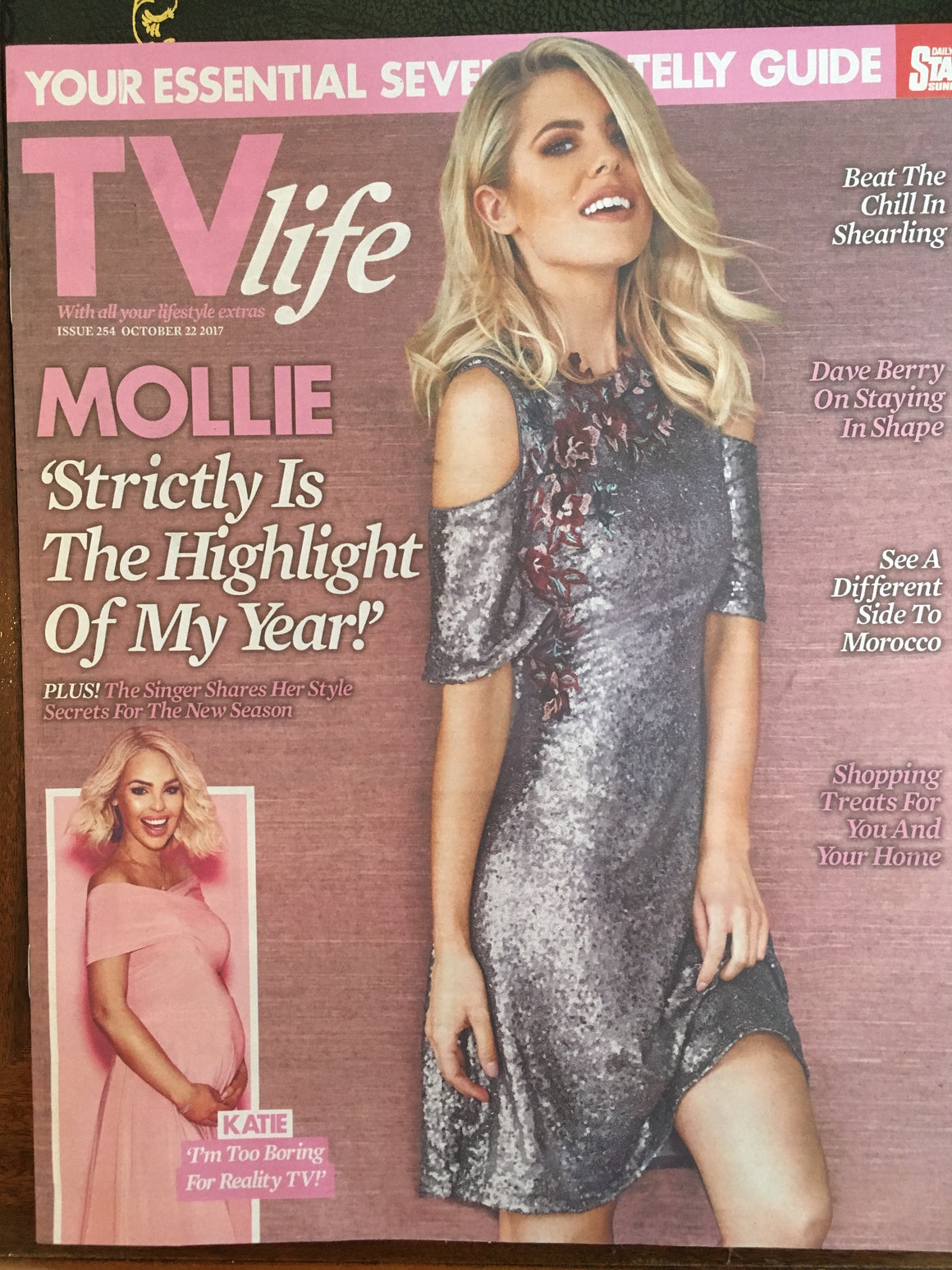 Mollie King on the cover of TV Life Magazine