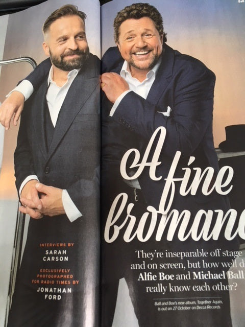 Radio Times Magazine 28 October 2017 Alfie Boe Matthew Macfadyen Kenneth Branagh George Michael