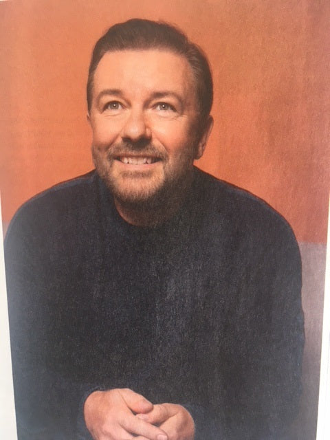 UK Balance Magazine October 2017 Ricky Gervais Photo Cover Interview