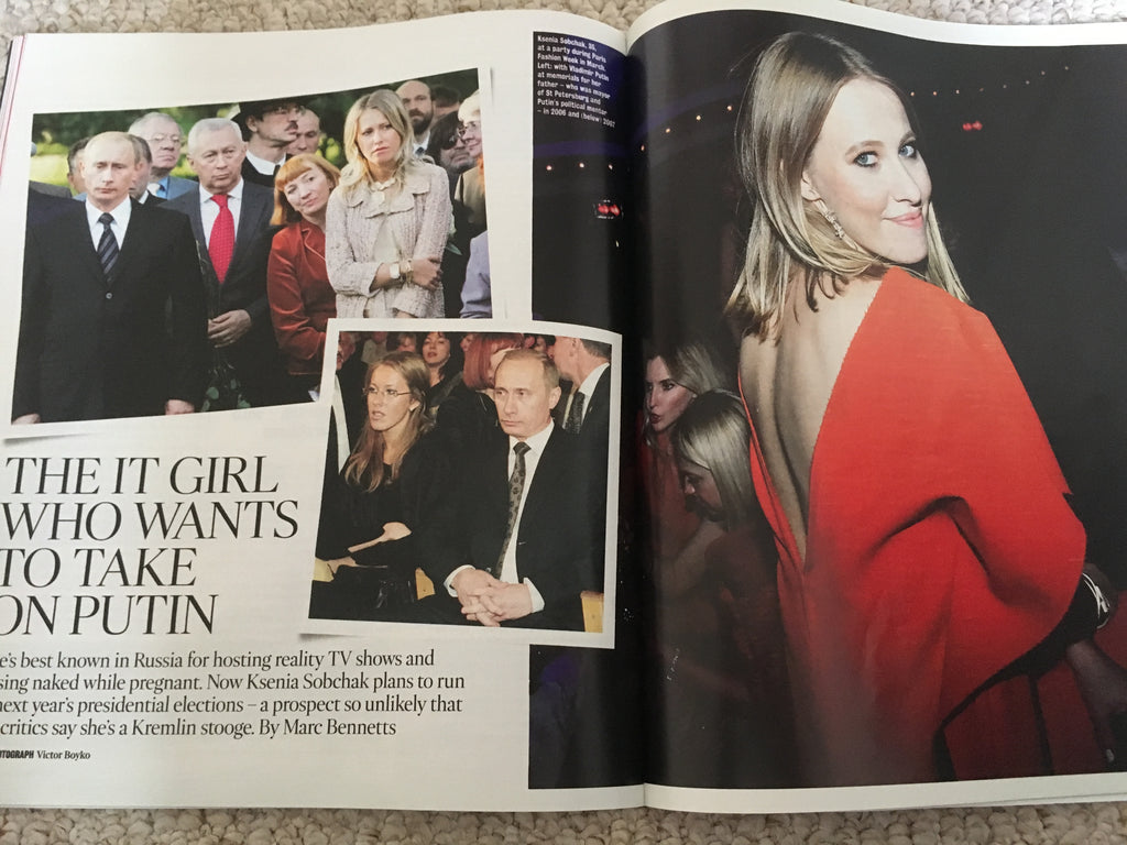 Times Magazine - 28 October 2017 WIley Alicia Silverstone Ksenia Sobchak