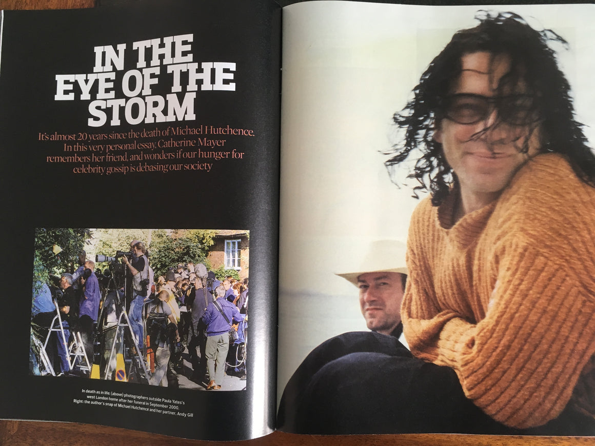 UK Observer Magazine 29 October 2017 Michael Hutchence INXS Bootsy Collins