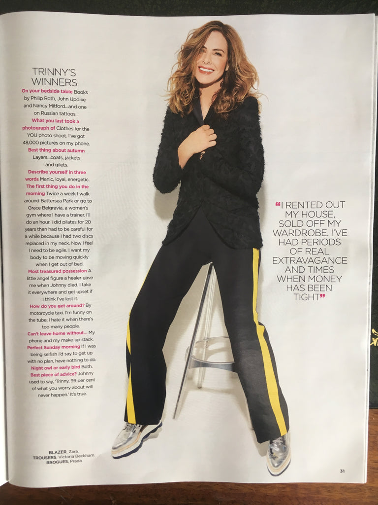 UK You Magazine 29 October 2017 Trinny Woodall Georgina Castle Dodie Clark
