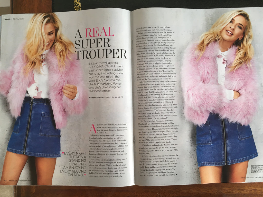 UK You Magazine 29 October 2017 Trinny Woodall Georgina Castle Dodie Clark