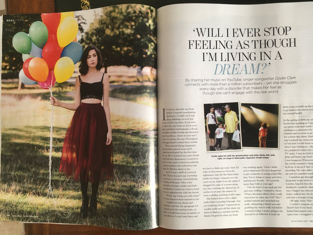 UK You Magazine 29 October 2017 Trinny Woodall Georgina Castle Dodie Clark