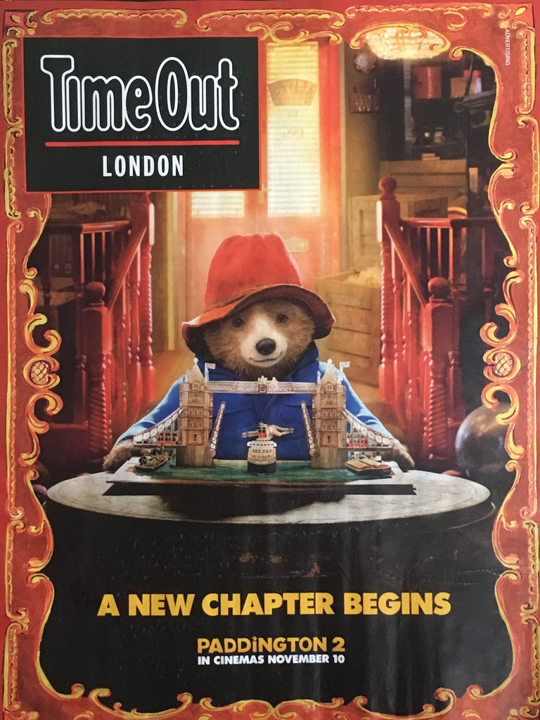 Time Out London Magazine October 2017 Paddington 2 Colin Farrell Mark Gatiss