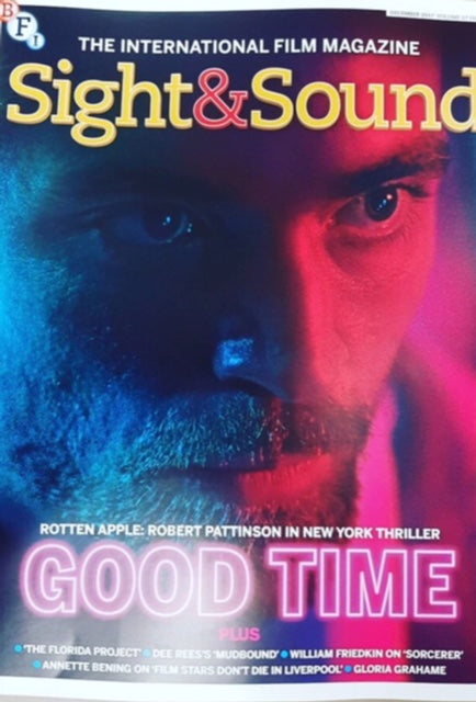 Robert Pattinson on the cover of Sight & Sound Magazine