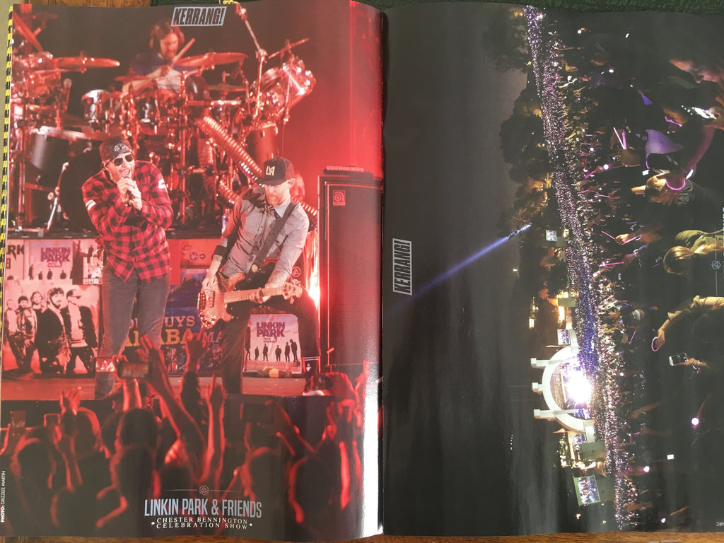 Kerrang! Magazine 11 November 2017 Chester Bennington Linkin Park Poster Special
