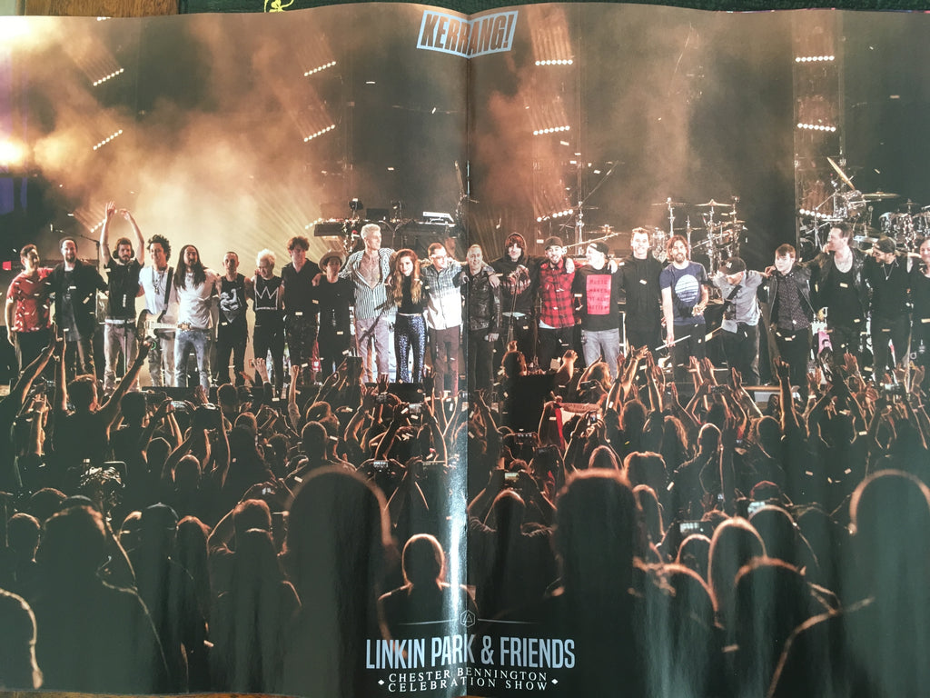 Kerrang! Magazine 11 November 2017 Chester Bennington Linkin Park Poster Special