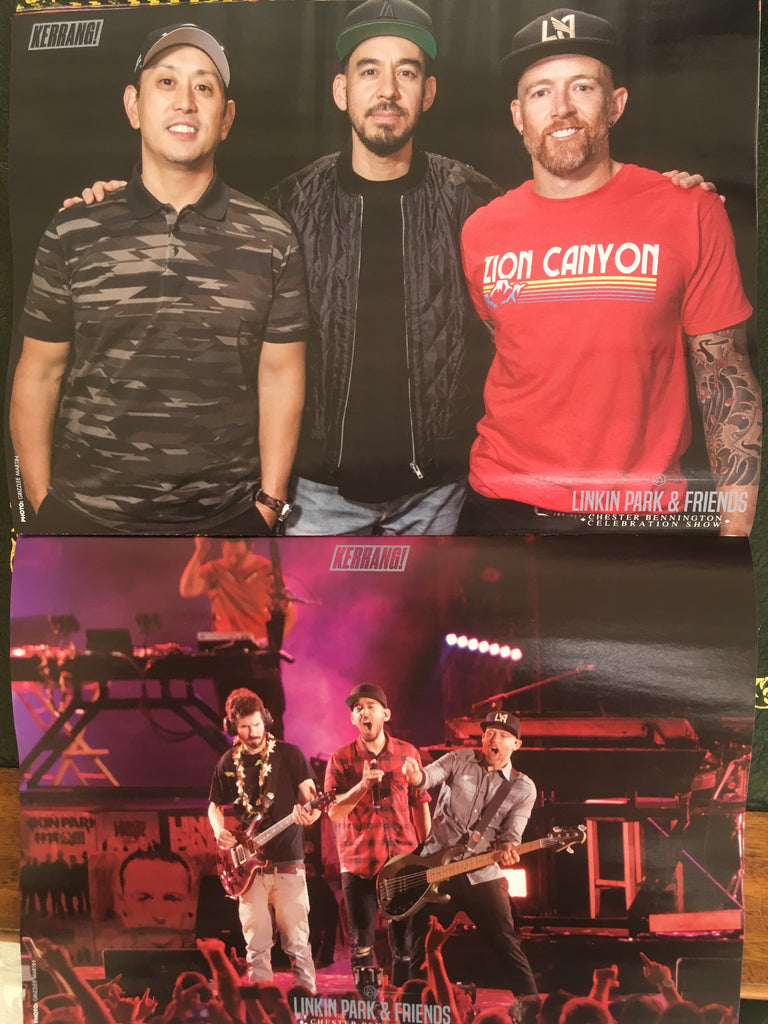 Kerrang! Magazine 11 November 2017 Chester Bennington Linkin Park Poster Special