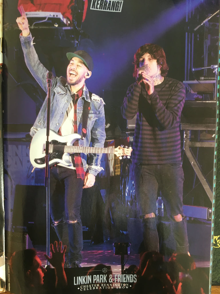 Kerrang! Magazine 11 November 2017 Chester Bennington Linkin Park Poster Special