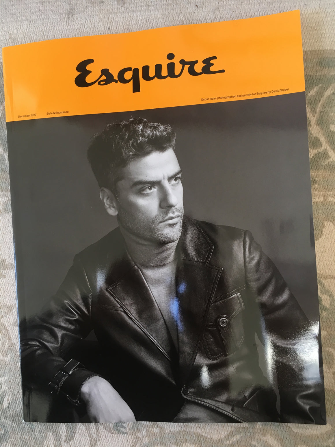 Esquire Magazine December 2017 Oscar Isaac