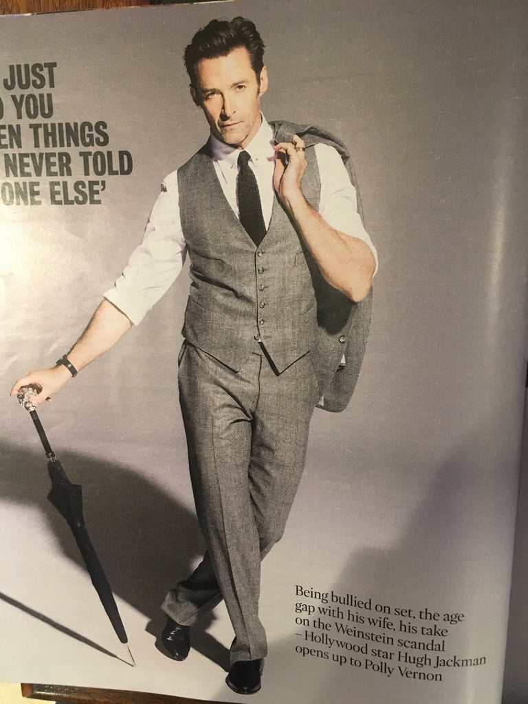 UK Times Magazine 30th December 2017 Hugh Jackman Cover and Exclusive Interview