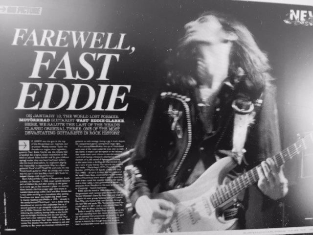 Kerrang! Magazine January 2018 MACHINE HEAD Fast Eddie Clarke VILLE VALO Babymetal