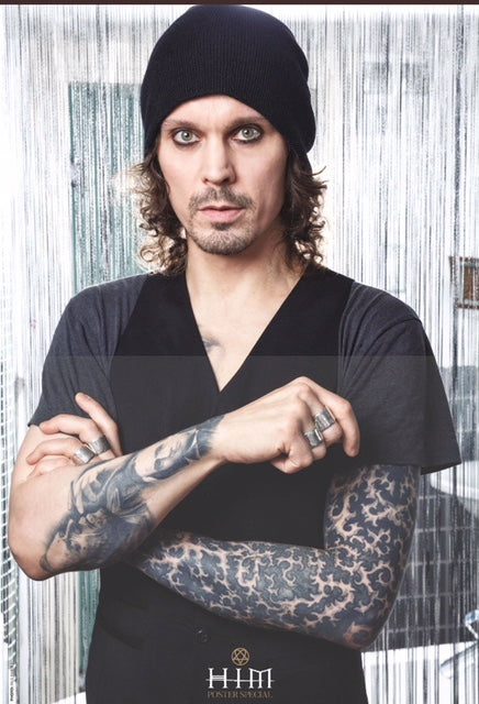 KERRANG! February 2018: VILLE VALO Him 5 POSTER SPECIAL