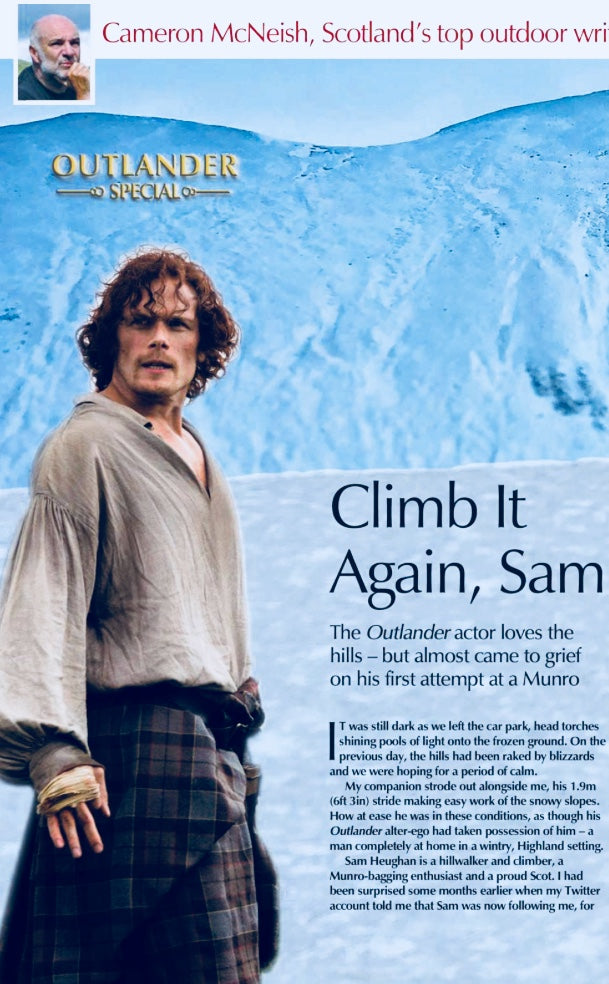 UK Scots Magazine March 2018 Sam Heughan Outlander 13 page special issue