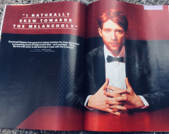UK Shortlist Magazine MARCH 2018: DOMHNALL GLEESON COVER & INTERVIEW