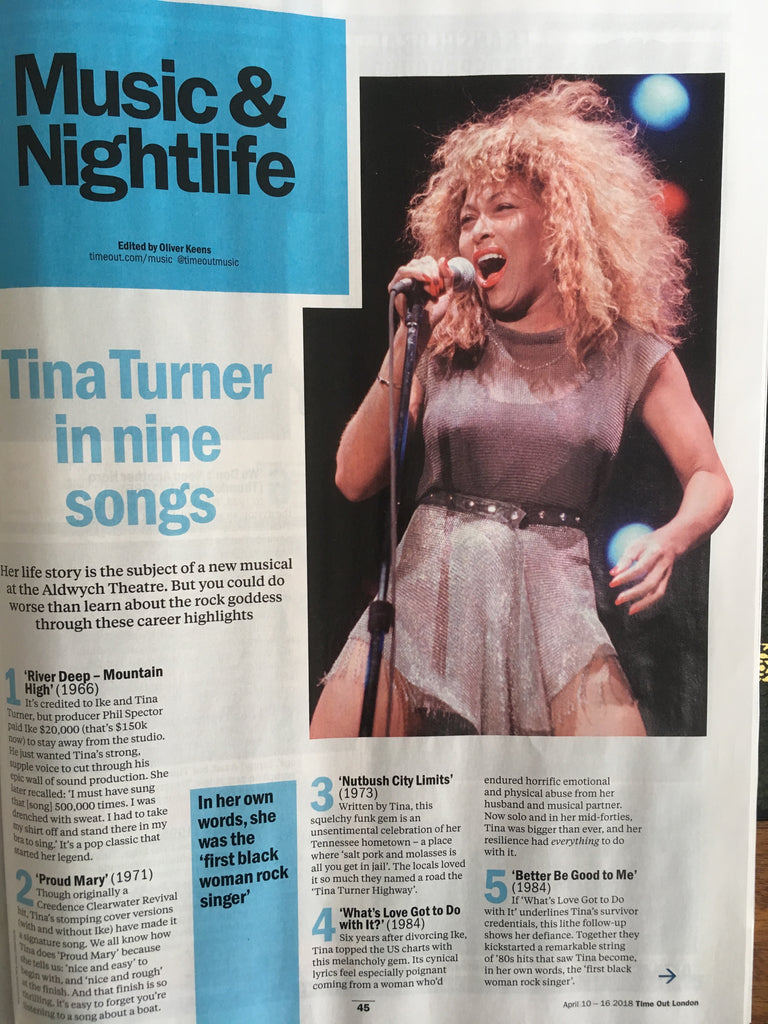 Time Out London April 2018 Tina Turner Toby Stephens