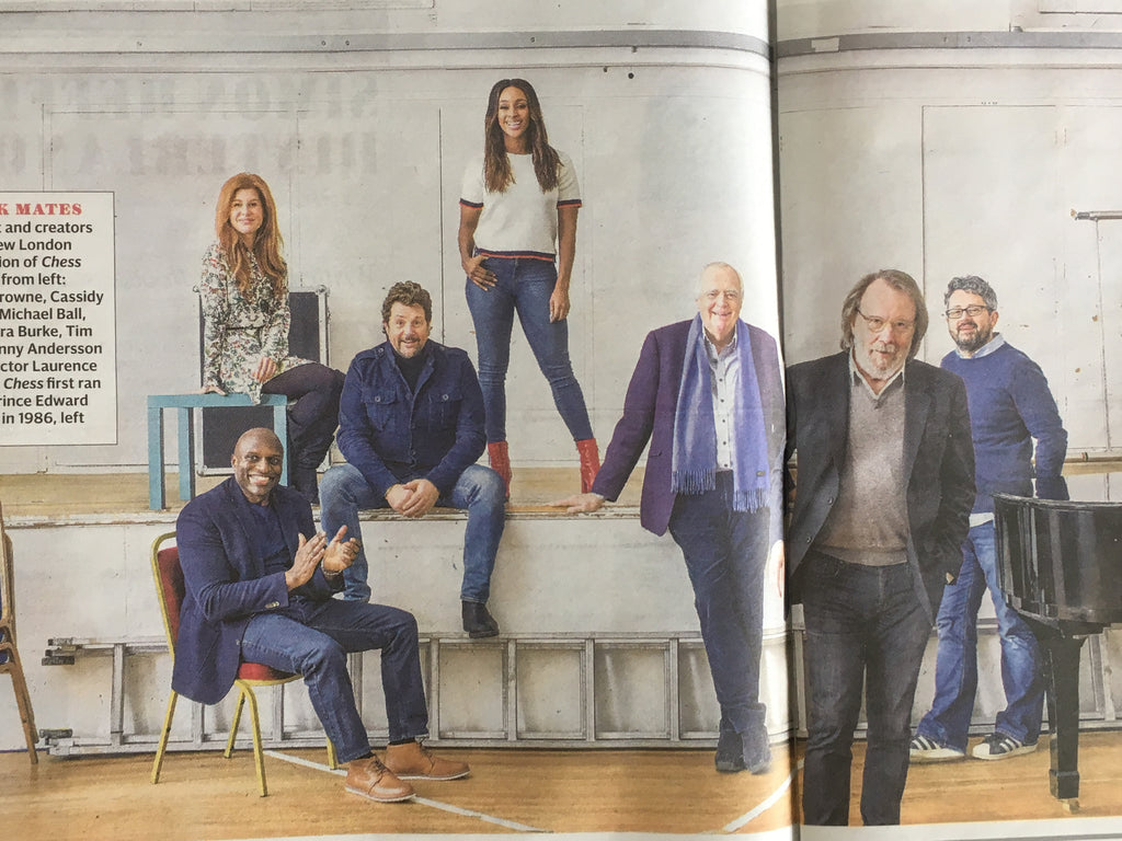 UK Telegraph Review APRIL 2018: EVAN RACHEL WOOD Abba! BENNY ANDERSON Barbra Streisand