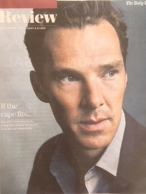 UK Telegraph Review 21 April 2018 Benedict Cumberbatch Cover Story