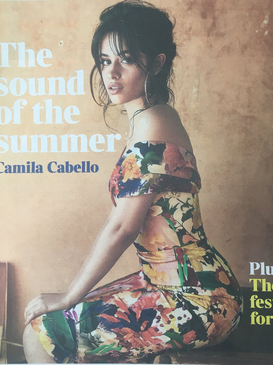 UK TIMES REVIEW APR 2018: CAMILA CABELLO COVER & FEATURE Fifth Harmony