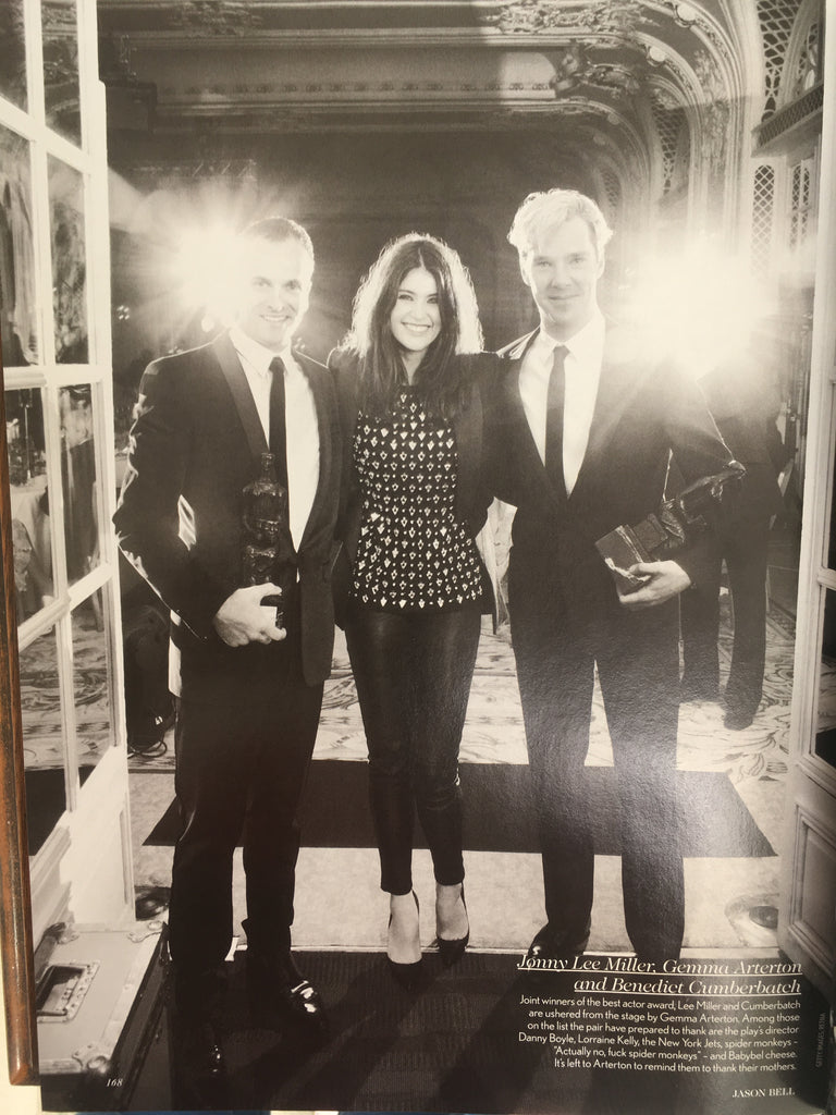 UK Vogue Magazine 2012 BENEDICT CUMBERBATCH & JONNY LEE MILLER