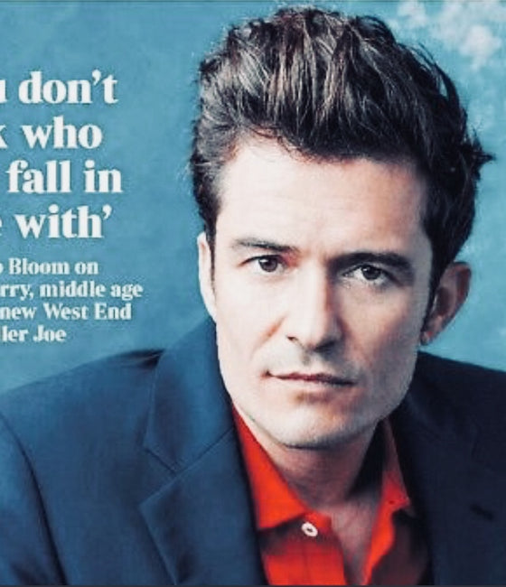 UK Times Review Magazine 28th April 2018 Orlando Bloom Cover Interview