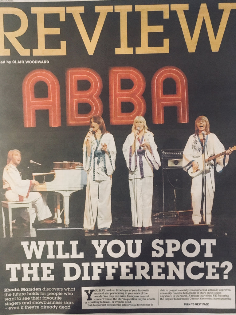 UK Express Review APRIL 2018: ABBA! Benny Anderson Agnetha Faltskog Cover Story