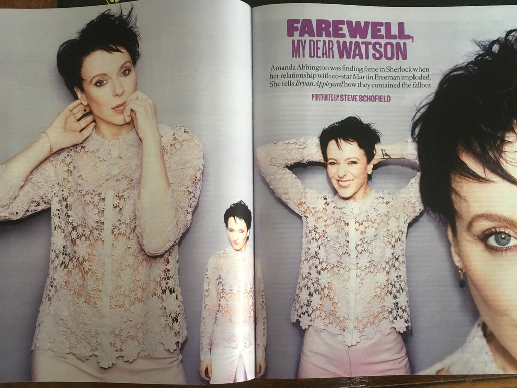 The Sunday Times Magazine 29th April 2018 Amanda Abbington Martin Freeman Rupert Everett