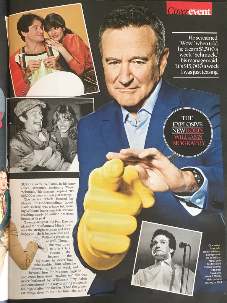 UK Event Magazine May 2018 Robin Williams Cover