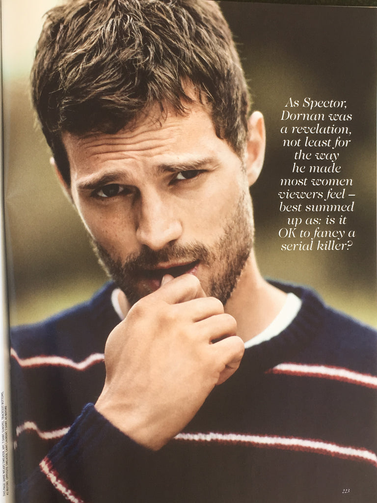 UK Vogue Magazine November 2014 Jamie Dornan 'The Bad Boy Appeal'