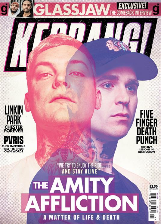 KERRANG! #1700 AMITY AFFLICTION Glassjaw PVRIS Linkin Park Chester Bennington