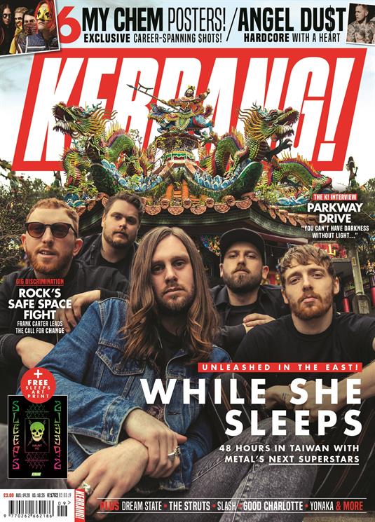 KERRANG! magazine March 2019: While She Sleeps My Chemical Romance Angel Du$t