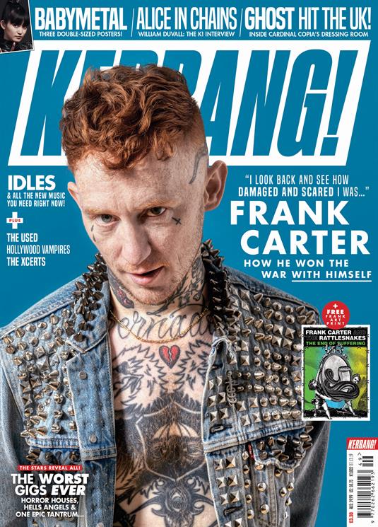 KERRANG! MAGAZINE - 7th December 2019 Babymetal Frank Carter