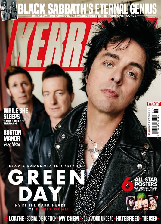 KERRANG! magazine Feb 2020: Green Day Cover + Exclusive on Father Of All