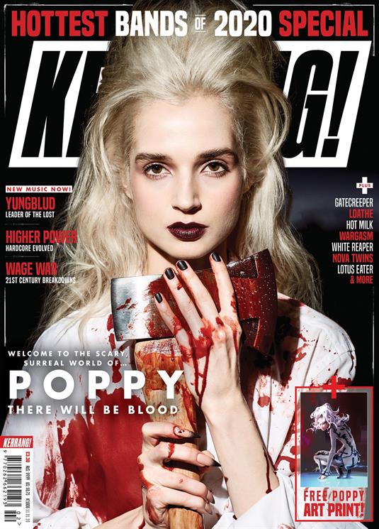 KERRANG! January 2020: POPPY Cover + Art Print - Yungblud interview