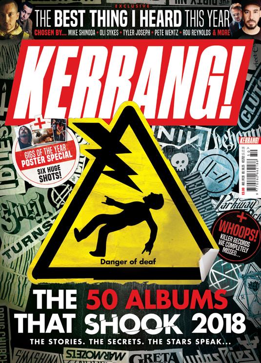 KERRANG! December 2018: TWENTY ONE PILOTS Mike Shinoda LINKIN PARK Oli Sykes