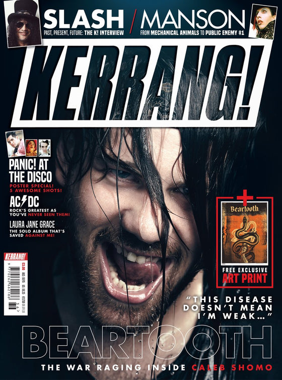 Kerrang! September 8th 2018: Beartooth Marilyn Manson Slash Panic! At The Disco