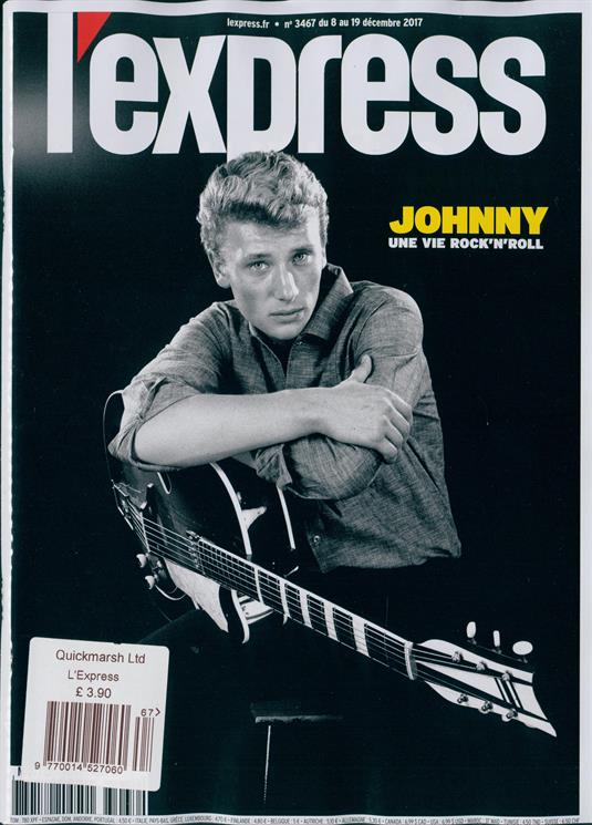 L'EXPRESS SPECIAL HOMMAGE JOHNNY HALLYDAY # NEW BRAND