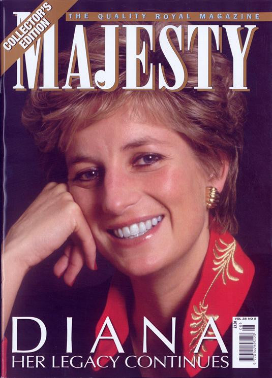 Majesty Magazine May 2017 Princess Diana - Her Legacy Continues