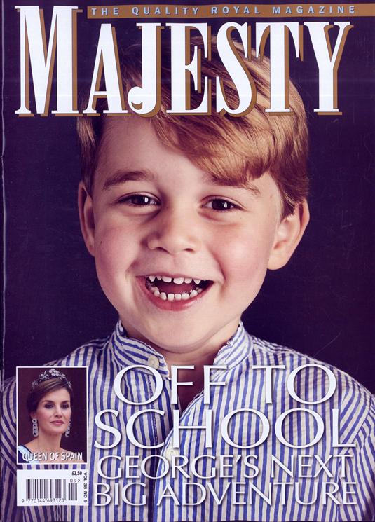 Majesty Magazine August 2017 Prince George - Off To School