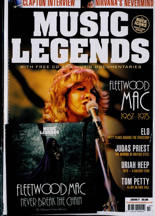 Music Legends Magazine #7 - Fleetwood Mac + Exclusive CD