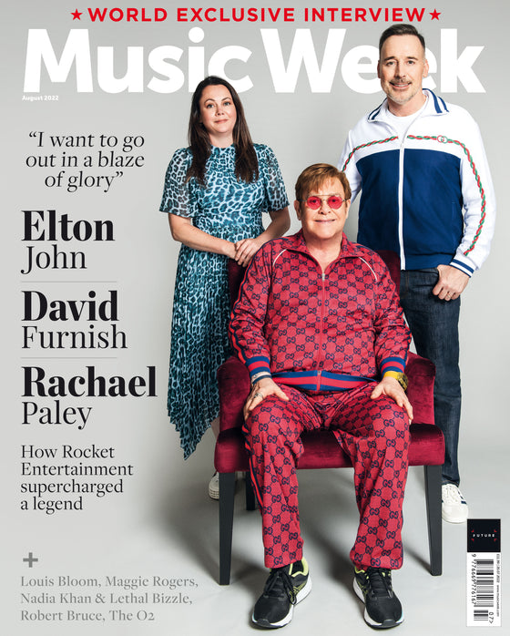 MUSIC WEEK Magazine August 2022 Elton John & David Furnish Exclusive