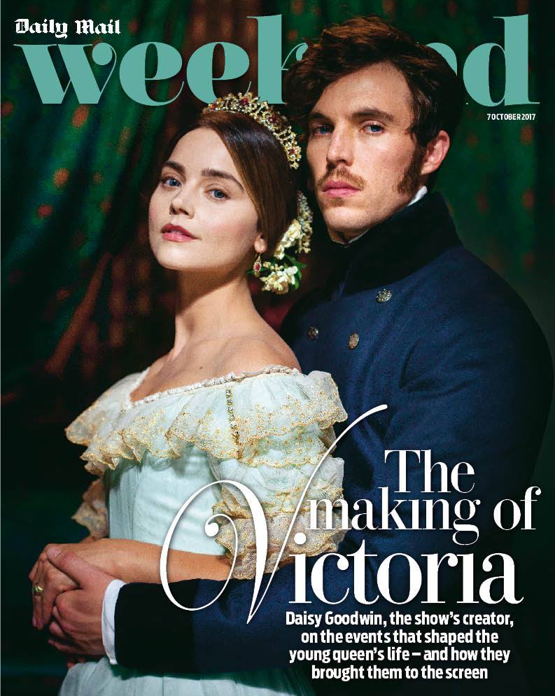 UK Weekend Magazine 7th October 2017 Jenna Coleman Tom Hughes Making of Victoria
