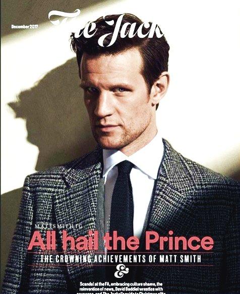 Matt Smith Photo Cover Interview The Jackal Magazine December 2017
