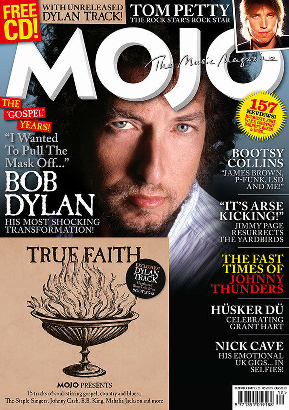 Bob Dylan on the cover of Mojo Magazine