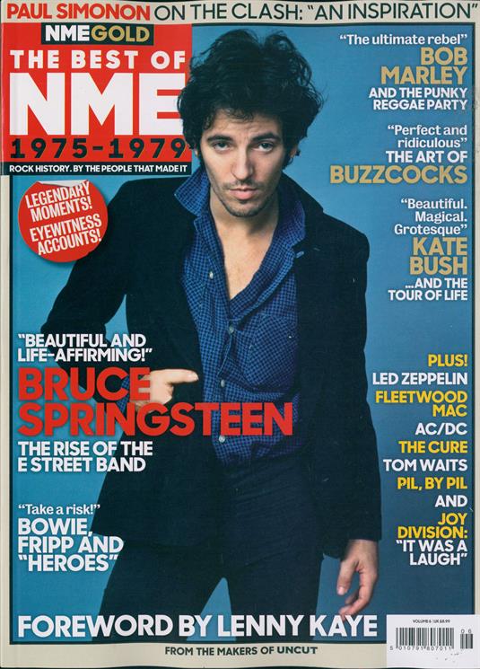 NME Gold magazine #6 Dec 2018 Bruce Springsteen Bowie Bob Marley Buzzcocks Bush