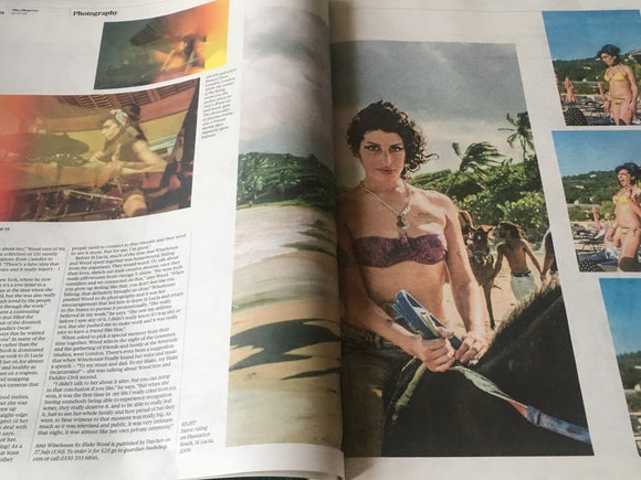 UK Observer Review July 2018: AMY WINEHOUSE Unseen Photos Beanie Feldstein