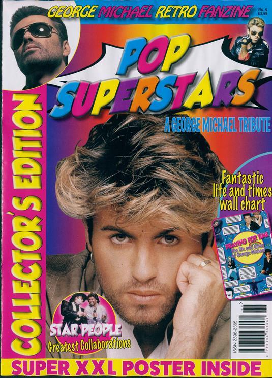 Pop Superstars Poster Magazine - A George Michael Tribute Edition