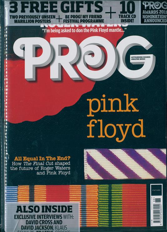 PROG magazine issue # 88 - Roger Waters Pink Floyd & Unseen Marillion Posters